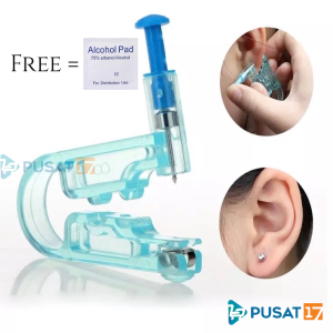 ALAT TINDIK TELINGA / TINDIK KUPING / EAR PIERCING FREE ALCOHOL