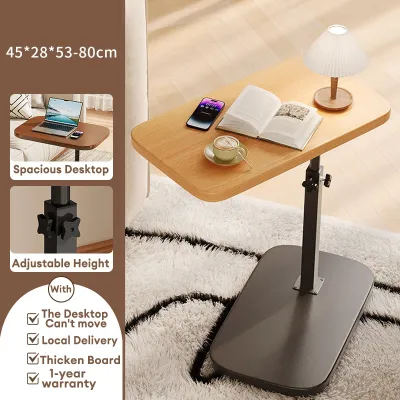 POLAR BEAR Adjustable Height Bedside Table Living Room Sofa Mini Coffee Table Side Table Coffee Table Small Table Edge Table