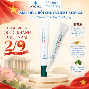 Kem làm dịu da nhanh chóng cho trẻ sơ sinh Sos Cream Thương hiệu Atono2 Hàn Quốc