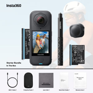 Insta360 X4 Air กล้องแอคชั่น Sensor 1/1.8" กันน้ำ15m ถ่ายวิดีโอ 8K ประกัน1ปี กล้อง 360 Action Camera