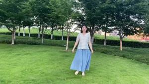 Cotton Linen Wide Leg Pants For Women Summer Casual Loose Pants High Waist Big Swing Skirt Capris Women Clothing