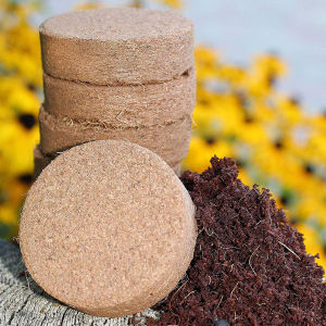 [EnidJuli] 10PCS Husk Fiber Potting Soil Hot Sales Coconut Peat Gardening Supplies For Flower Pots Herbs Flowers And Vegetables Planting Block