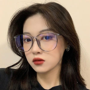 Round Spek Spec Anti Blue Light Blocking Glasses transparent spectacles Frame Plastic Anti Radiation Glasses for Women Computer Gaming Glasses cermin mata anti silau UV Protection Eyeglasses Frame