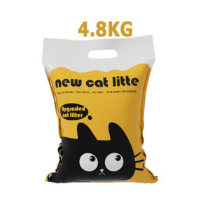 🐱4.8KG Bentonite Cat Litter vs Tofu Cat Litter - Fast Clumping No Odor | Pasir Kucing Anti Bau