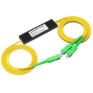 YAFEN 1Pc 1x2 FTTH Fiber Optic Splitter 1 Point 2 Fiber Optic Splitter Box Tapered 1 To 2 Splitter Box SC APC Computer Accessories