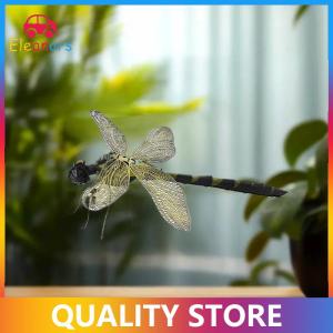[Eleanor] 1 Set Jigsaw Puzzle Toys Insect Series DIY Mini Assembling 3D Metal Puzzle Color Dragonfly Model For Kids 14+ Adult Gift