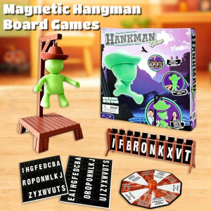 Magnetic Hangman Board Game Multiplayer Word Guessing Game Intelligence Family Interactive Toy