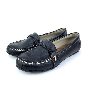 Sepatu Kulit Wanita Flat Shoes  ZHR Bahan Kulit Sapi  Premium Sukaregang Garut Z-803