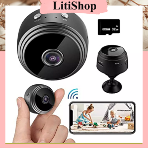 SMART MINI CAMERA Smart Motion Detection Mini HD 1080P Wireless Hidden A9 Mini Camera with Magnetic