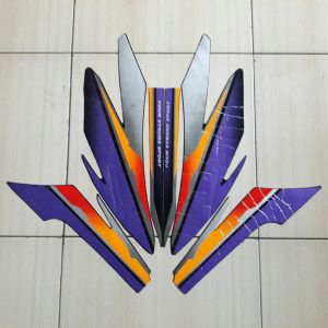 STRIPING MOTOR GL PRO 1997 STIKER MOTOR GL PRO MAX 97 UNTUK MOTOR HITAM