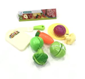 Kids Kitchen Play Toy Set Early Teaching Cut Vegetable [111594]
