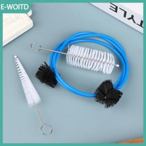 【E-WOITD】 1 Bộ trumpet bảo trì Kit uốn cong nắm rắn bàn chải Miệng bàn chải Cornet làm sạch Kit nhạc cụ phụ kiện
