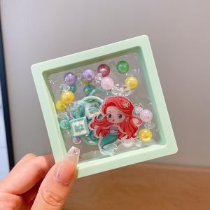 ชุดเซ็ตเครื่องประดับเด็ก พร้อมกล่องกระเป๋าหิ้ว ชุดกล่องเครื่องประดับเด็ก สร้อยคอเด็ก ยางรัดผม กิ๊บติดผมเด็ก