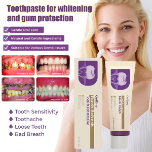 Whitening and Gum Care Toothpaste Brightening & Fresh Breath Toothpaste Remove Stone Tartar Plaque