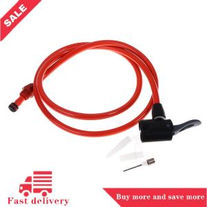 [COD] 118cm Portable Bike Air Pump Replacement Hose Bicycle Tire Inflatable Tube