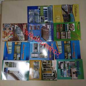 PERBIJI majalah galery tukang katalog pagar kanopi canopy teralis tangga pintu baja ringan plat baja galvalum besi iron metal catalog pemborong buku