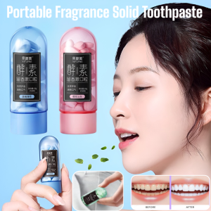 Portable Fragrance Solid Toothpaste Travel Portable Mouthwash Granules Remove Bad Breath Fresh Breath