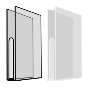 Universal Translucent Dust Shielding with Vertical Orientation Designs Gaming setups Accessory Suitable for P5 Consoles