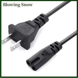 Blowing EU cáp điện 2pin IEC320 C7 chúng tôi mở rộng điện dây cho Dell máy tính xách tay Sạc Canon Epson máy in đài phát thanh loa PS4 Xbox LG Sony
