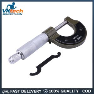 Practical Measurement Micrometer Carbon Steel Outside Micrometers Precise Tools Micrometer Gauge Meter Accurate Measuring Tool