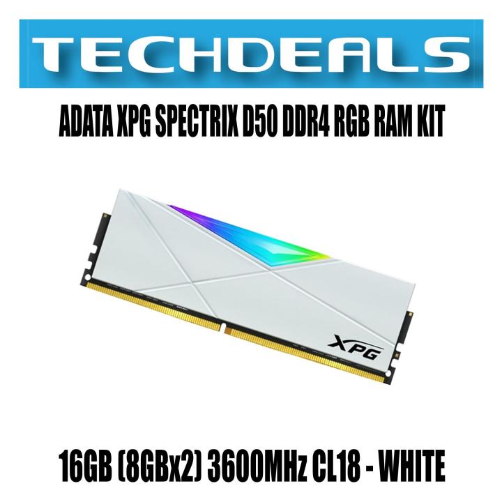 Adata Xpg Spectrix D50 Ddr4 Rgb Ram Kit