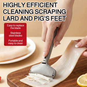 Pig feet scraper cooked meat special scraper pig skin grease scraper pig hair scraper scraper set