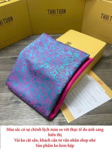 👑 [Thái Tuấn] Vải Gấm Tằm Hai Mặt Cao Cấp – Chất Liệu Hoàn Hảo Cho Áo Dài Đầm Dự Tiệc Trang Phục Sang Trọng 👑