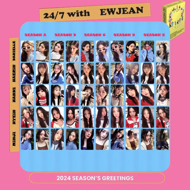 NewJeans 2024 SEASON'S GREETINGS トレカ全てあり NewJeans 2024 SEASON'S GREETINGS トレカ全てあり - メルカリ