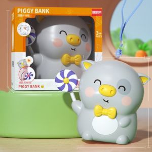 LIEYH น่ารักมากๆ การ์ตูนลายการ์ตูน หมูจร้า กระต่ายกระต่ายกระต่าย การประหยัดเงิน ของตกแต่งบ้าน กระปุกออมสินลูกหมู กล่องใส่เงิน กล่องเก็บเงินสด กล่องใส่เหรียญ