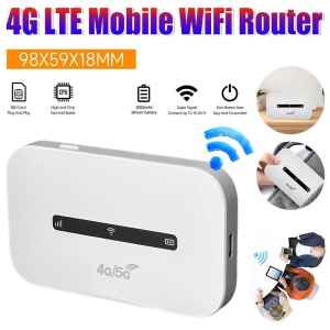 ULTRA BOOST WiFi Router Sim Card Modem 4G/5G Pro CPE LTE Cat12 Up To 300Mbps 4G 5G AC1200 Router Mini Wifi Portable Pocket Poket