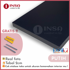 Rak Ambalan Aesthetic Panjang 80cm Lebar 10/15/20cm Tebal 2cm