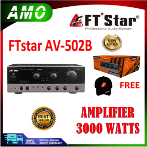 FTstar AV-502B 5.1 Channel Karaoke Amplifier - 3000 Watts - Audio Equipment - AV Receivers & Amplifiers
