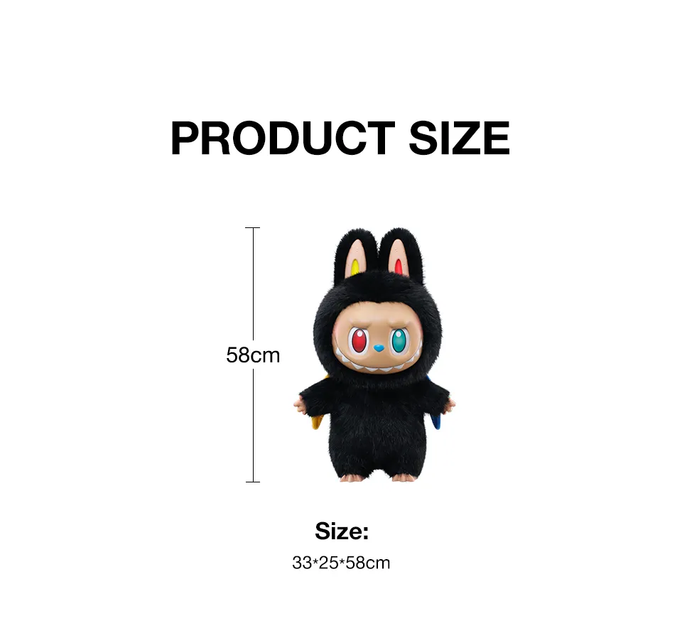 POP MART THE MONSTERS 10th Anniversary Series-ZIMOMO Vinyl Plush