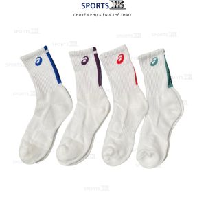 [TẤT ASISC ]COMBO 5 Đôi Tất +1Xịt Khử Mùi Tất/Vớ Thể Thao Nam Nữ Asics  -Tất Cổ Cao Dày Dặn Đệm Xù Thoáng Khí Êm Chân  Co giãn tốt thấm hút mồ hôi giúp bạn thoải mái vận động Phù hợp chạy bộ tennis đá bóng