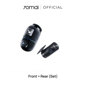 [NEW] 70mai Omni X800 360° Dashcam 4K Resolution | 4G Connectivity | AI Motion Detection | Buffered Emergency Recording