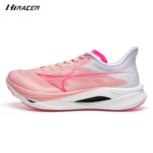 HiRacer Hi-intensity Running Shoes Men Carbon Marathon Training Shoes Sneaker Cushioning Shock-Absorbing