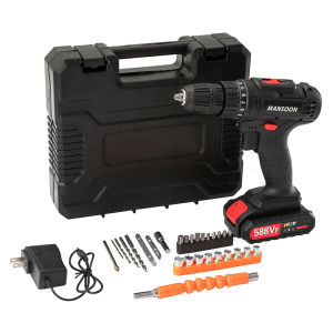 MANSOON Official COD ScrewDriver Itakda ang Electric Electric Screwdriver Drill Rechargeable Li-Ion Batte
