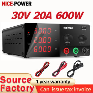 สวิตชิ่งดีแหล่งจ่ายไฟ Dc 30V 30a 900W ตัวควบคุมแรงดันไฟฟ้าแหล่งจ่ายไฟ220V ถึง12V สำหรับซ่อมมือถือ R-SPS3030สีดำ