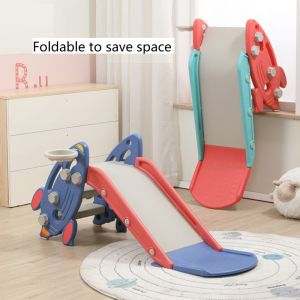 SG-107cm Foldable Children Slide Playground Kid Inhouse Slide