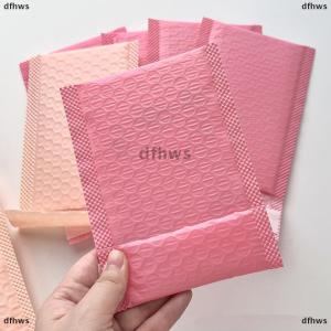[COD] dfhws 10pcs Pack Pink Purple Bubble Bag Thicked Express Package Bag Self Adhesive Courier Shipping Mailers Sticker Holder