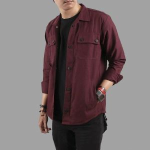 Trucker Jacket Parka Canvas || Semi Parka || Kemeja Semi Parka