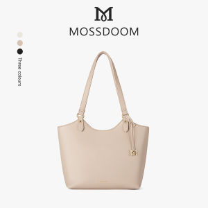 MOSSDOOM Lona Bag Women Bag Commuter Shoulder Bag Tote Bag With Zipper Fit For 14 Inch Notebook