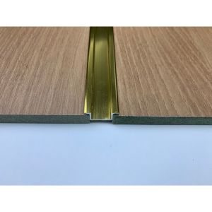 Nẹp U âm nhôm nẹp âm tường tai nhỏ nẹp chỉ nhôm thanh dài 2m7