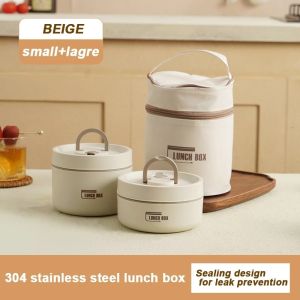 Thermal Lunch Box Portable Japanese Style Bento Box Lunchbox Leakproof Food Container Microwave oven