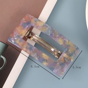 กิ๊บสปริง Square spring clip ขนาด 8.5cm. กิ๊บติดผม กิ๊บผม