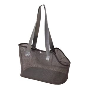 ZHUJI Foldable Design Cat Handbag Breathable Large Capacity Dog Shoulder Bag Portable Comfortable Mesh Pet Carrier Outdoor