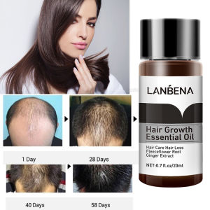 👅[LANBENA] Buy 1 take 1 original 100% pure natural treatment Fast Powerful hair grower for women effective hair growth for men Hair Loss Treatment Hair Care Essence Oil Liquid Extract Treatment Prevents Baldness 20ml
