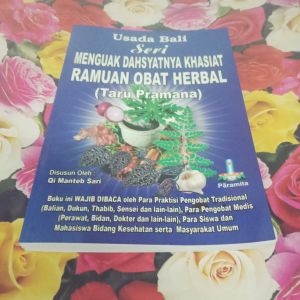 Buku Usada Bali Seri Taru Premana Pramana Permana Khasiat Ramuan Obat Herbal Agama Hindu Qi Manteb Sari