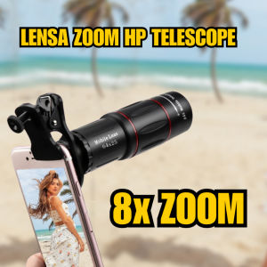 Lensa Telescope 8X Lensa Zoom Hp Universal Telezoom Lensa Apexel