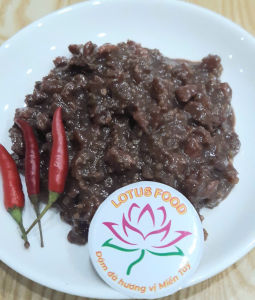 Mắm Ruốc Xào Thịt 300gr - Nhiều thịt -  Thơm ngon đậm vị mặn ngọt